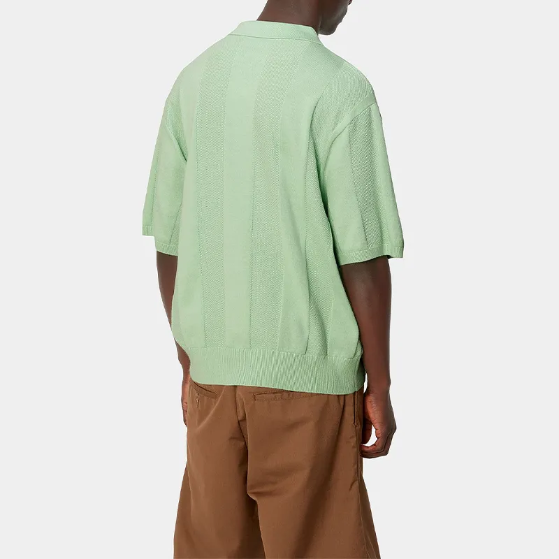 Carhartt WIP Polo Shirt Unisex Gray Green-4