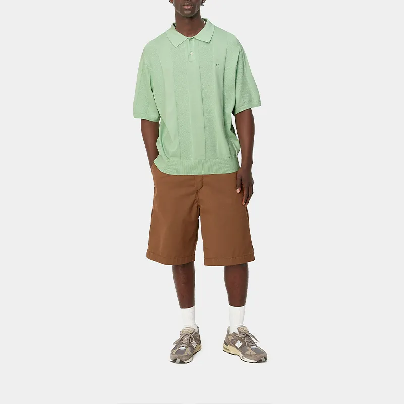 Carhartt WIP Polo Shirt Unisex Gray Green-2
