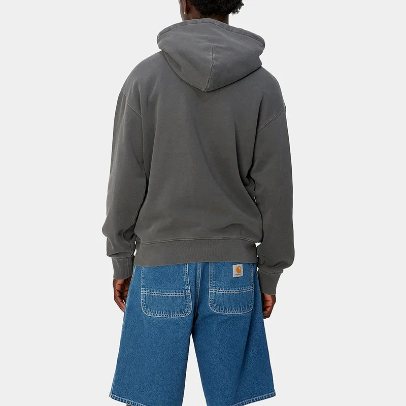 Carhartt WIP Nelson Logo Patch Drawstring Hoodie-4