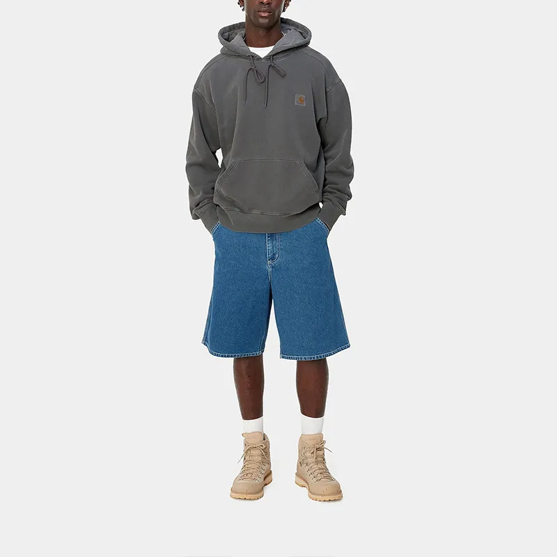 Carhartt WIP Nelson Logo Patch Drawstring Hoodie-2