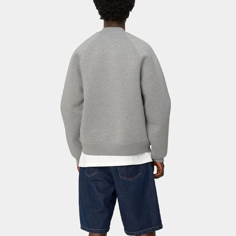 Carhartt WIP SS24 Car-Lux Bomber Jacket Unisex Gray-4