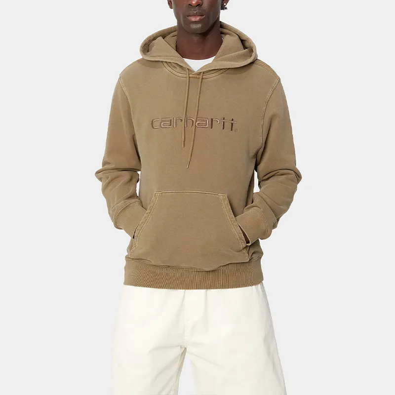 Carhartt WIP Logo Embroidered Drawstring Hoodie-3