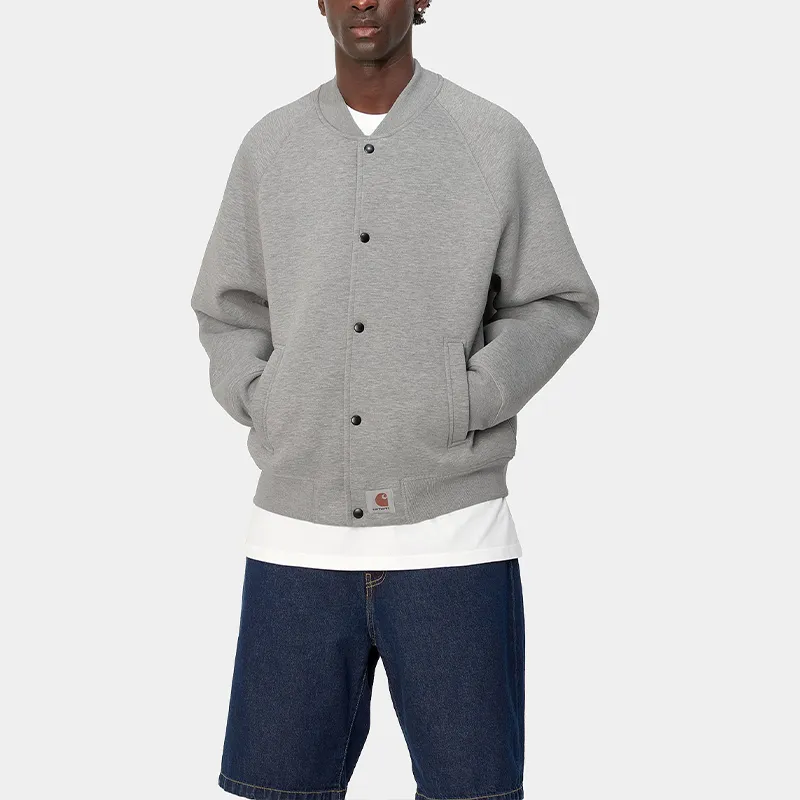 Carhartt WIP SS24 Car-Lux Bomber Jacket Unisex Gray-2