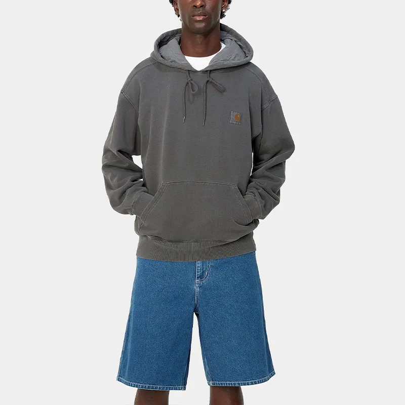 Carhartt WIP Nelson Logo Patch Drawstring Hoodie-3