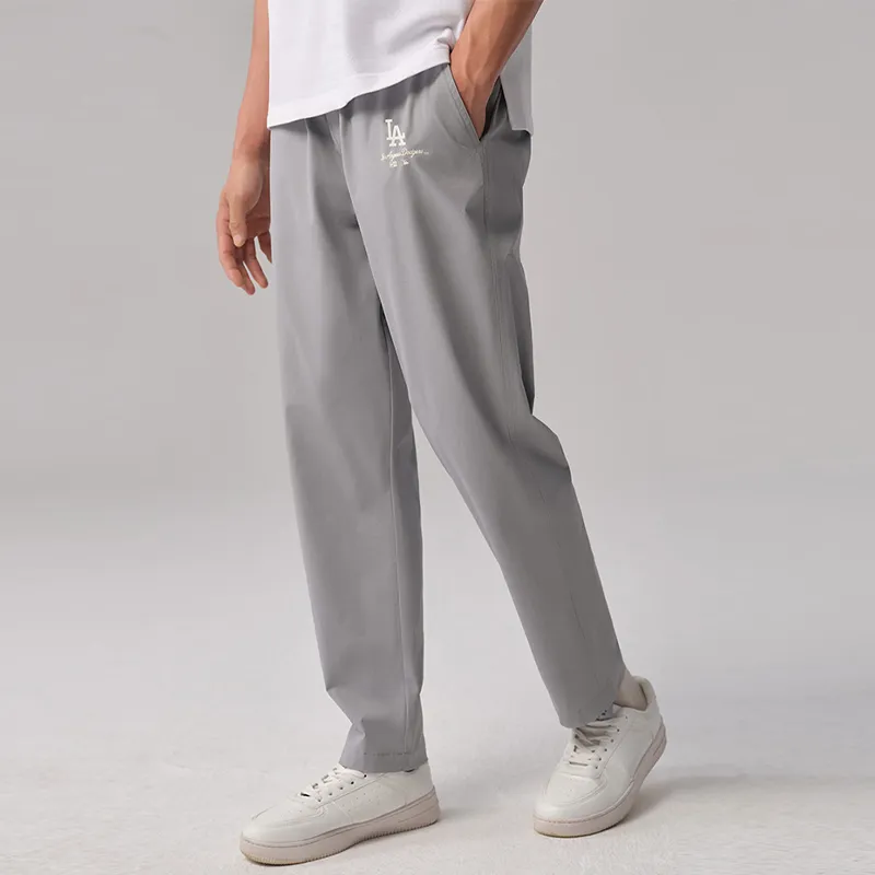 New Era x MLB SS24 Graduation Party Collection Los Angeles Dodgers Casual Pants Unisex Gray-2