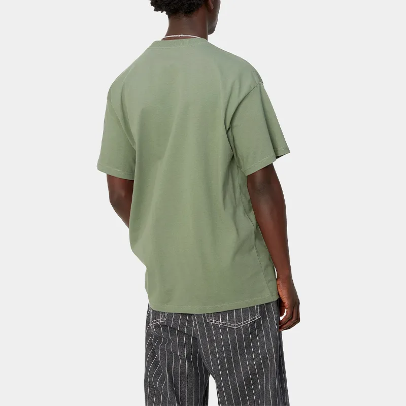 Carhartt WIP T Shirt Unisex Park Green-4