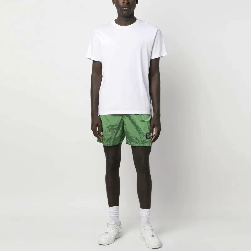 STONE ISLAND Casual Shorts Men's Green-1
