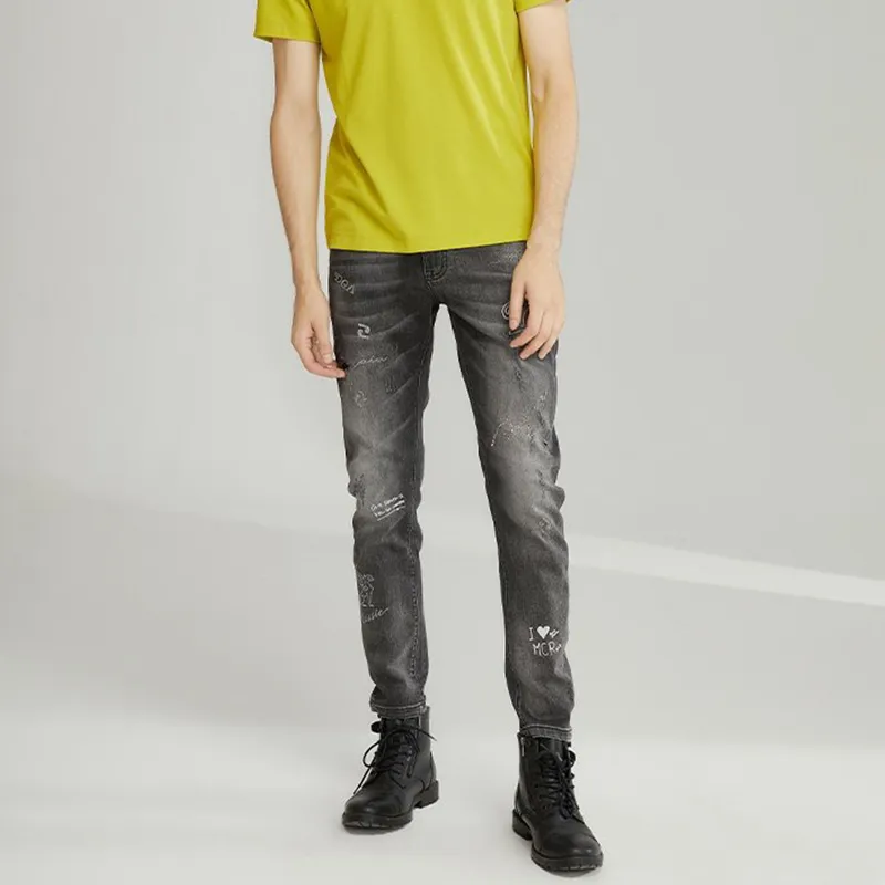 DEGAIA Jeans Men Black-2