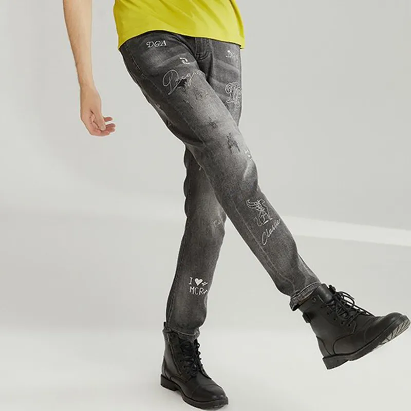 DEGAIA Jeans Men Black-3