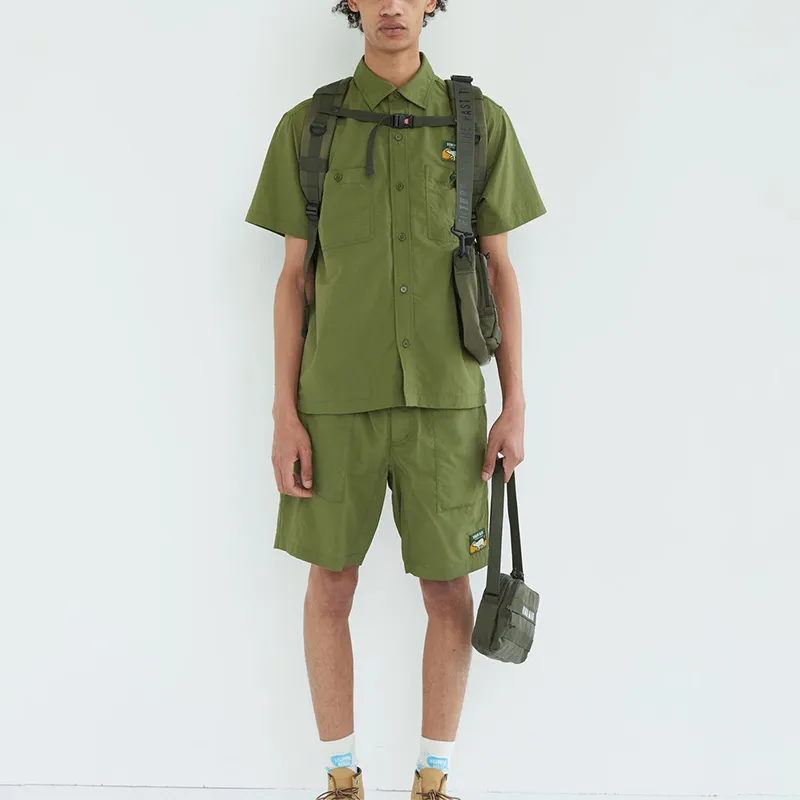 HUMAN MADE Straight leg Shorts-6
