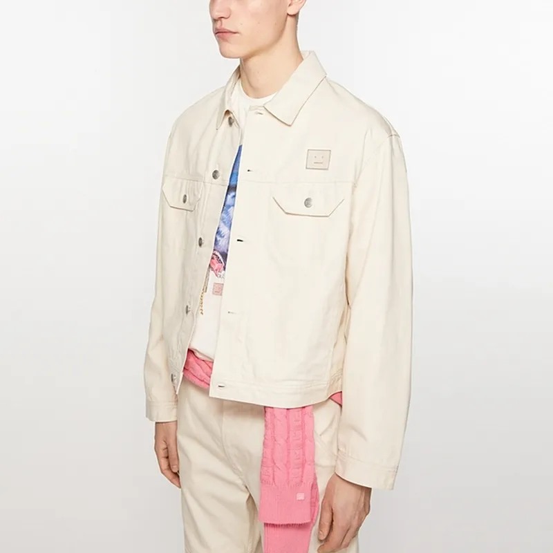 Acne Studios FW24 Jacket Unisex Oat Mixed Color-3