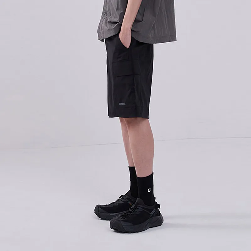 COVERNAT Cargo Shorts Men's Black-4