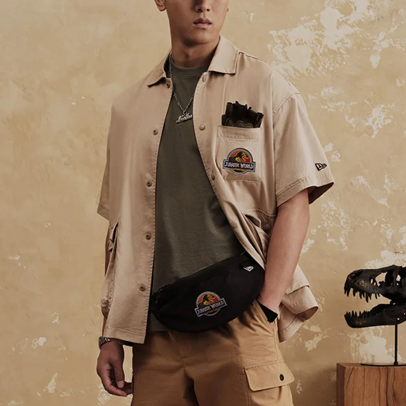 New Era Shirts Unisex Khaki-2