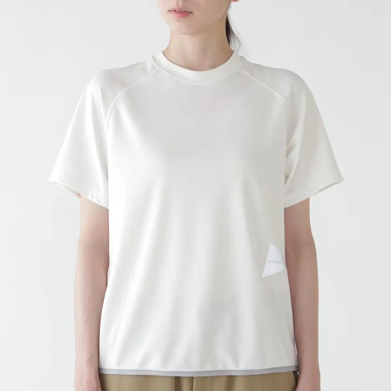 And Wander Logo print T shirt-6