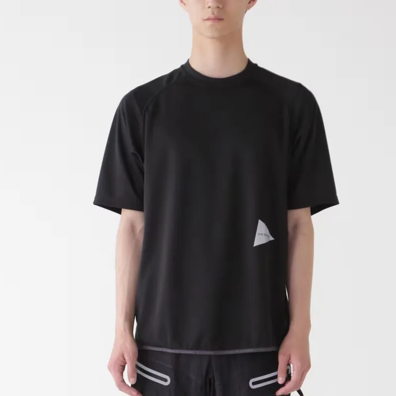 And Wander Logo print T shirt-2