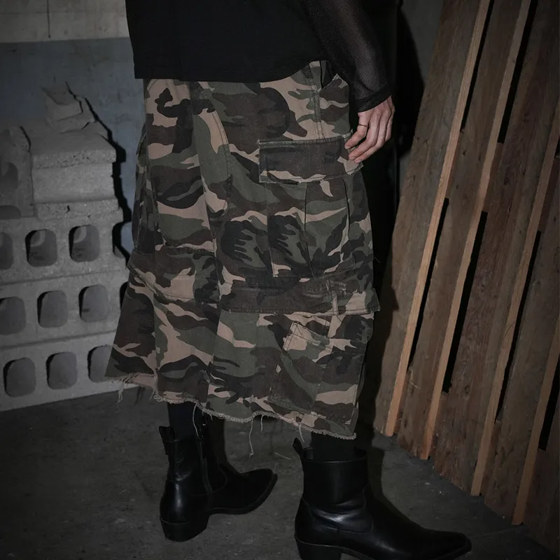 GRAILZ PROJECT GR SS24 Cargo Shorts Unisex Camouflage-5