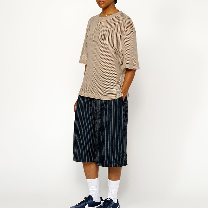 Stussy Mesh Jersey Crew Black XL - POIZON