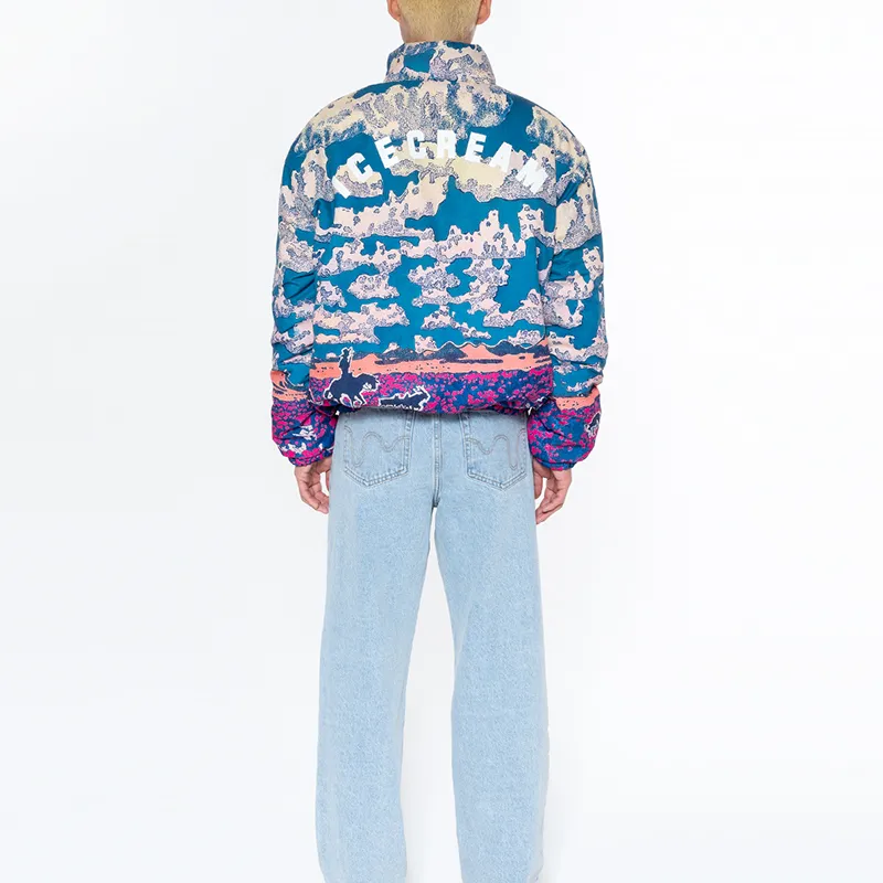 Ice Cream Cloud World Padded Jacket-2