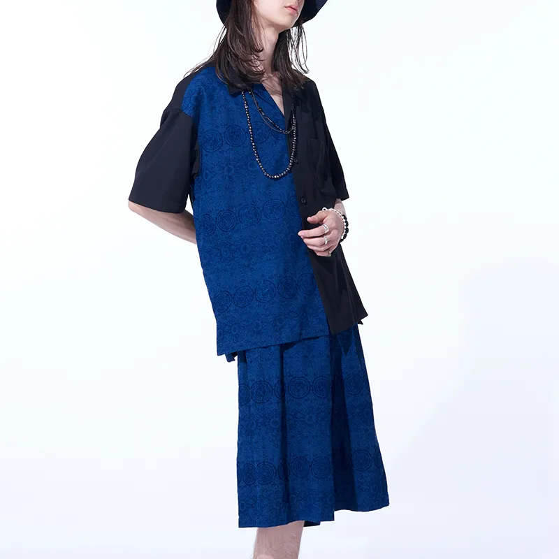 Yohji Yamamoto FW24 Casual Shorts Men's Blue-4