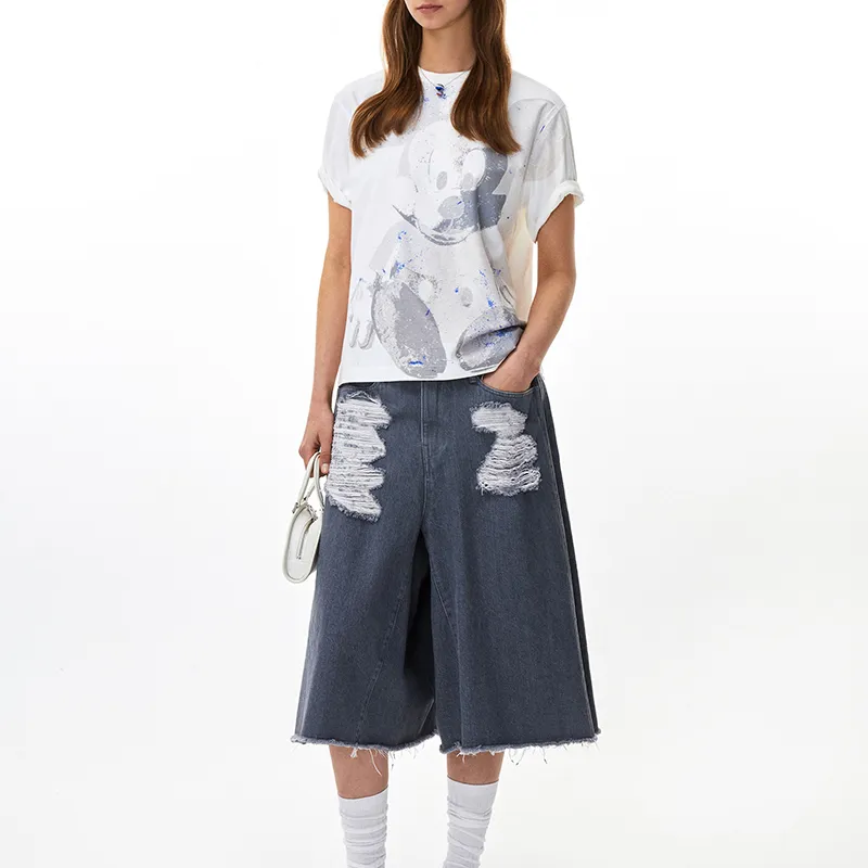 ADER ERROR X Disney Mickey Mouse T shirt-3