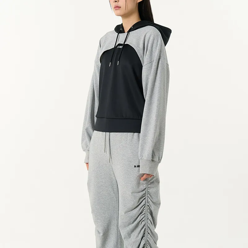 NERDY Sweatshirt Set Women's Black-6