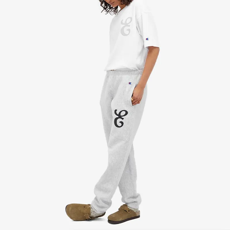 Champion END. Co-branded Paragraphs Casual Pants Unisex Gray-3