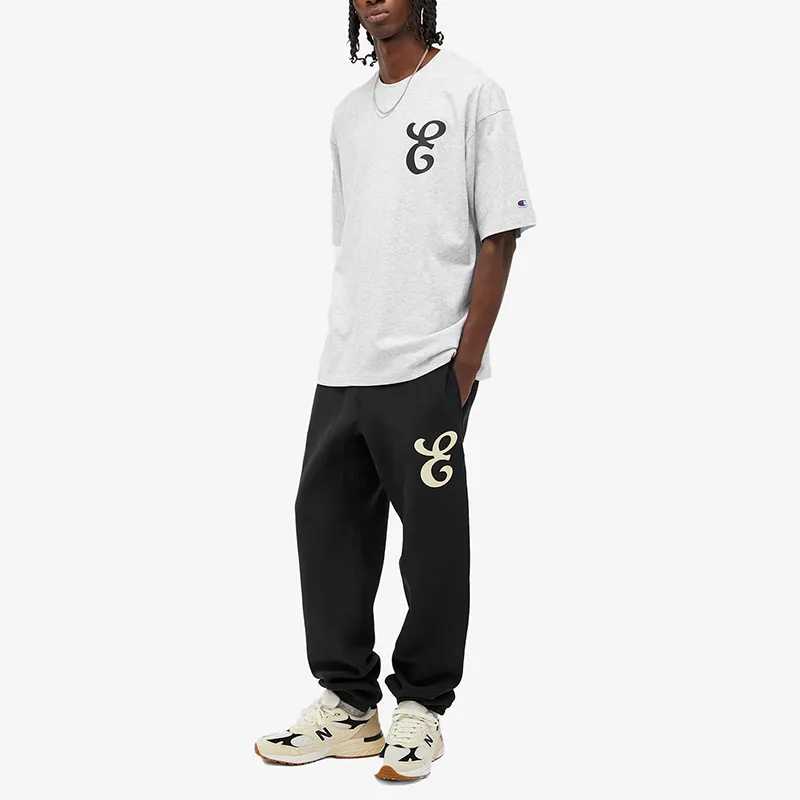 Champion END. Co-branded Paragraphs Casual Pants Unisex Black-2