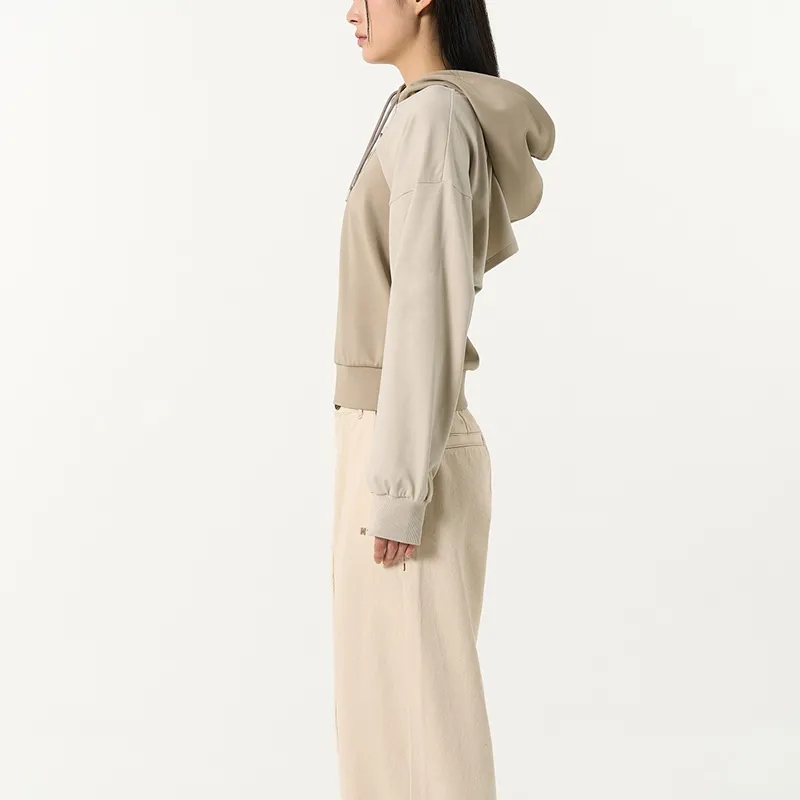 NERDY Sweatshirt Set Women's Beige-8