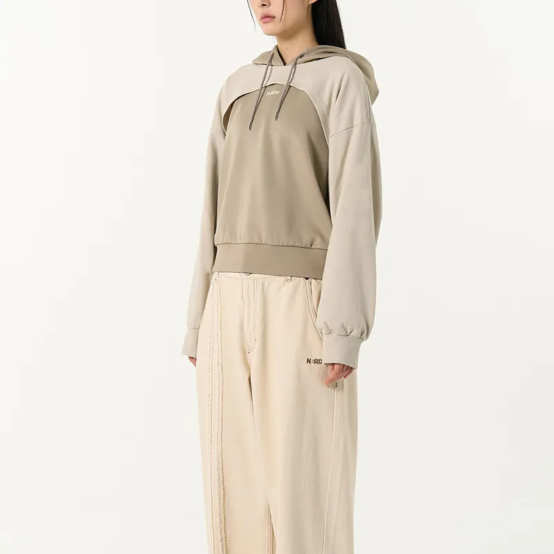 NERDY Sweatshirt Set Women's Beige-7