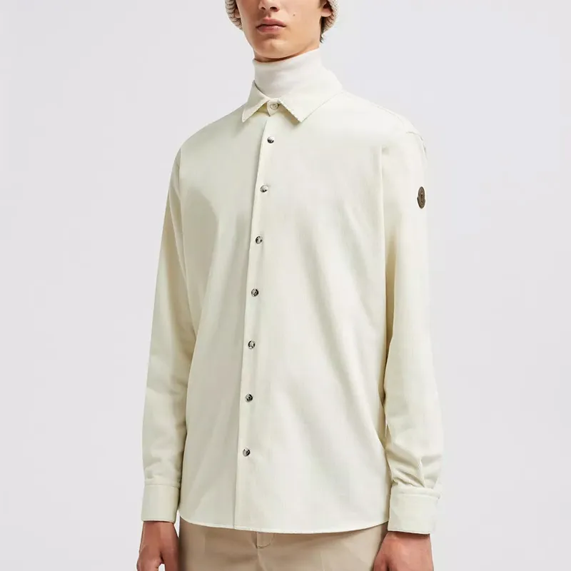 Moncler Long Sleeved Corduroy Shirt-3