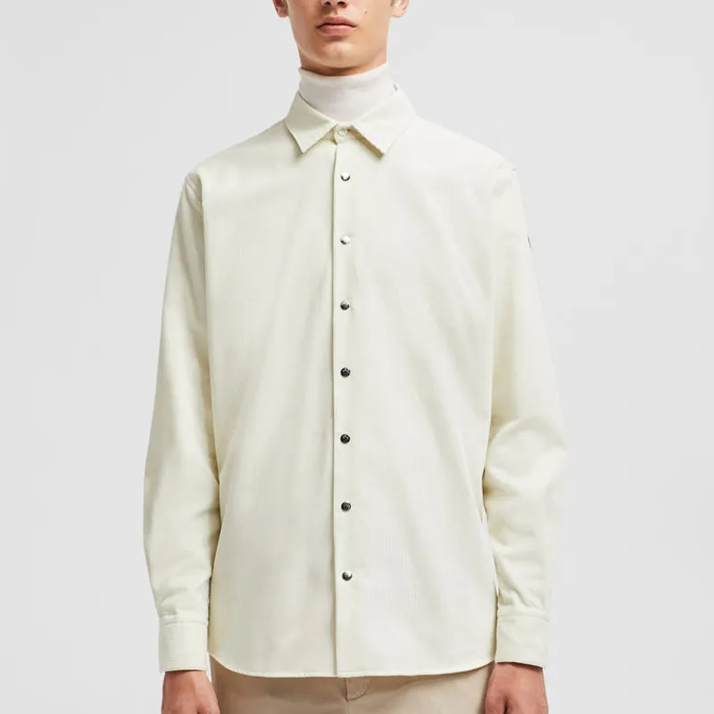 Moncler Long Sleeved Corduroy Shirt-1
