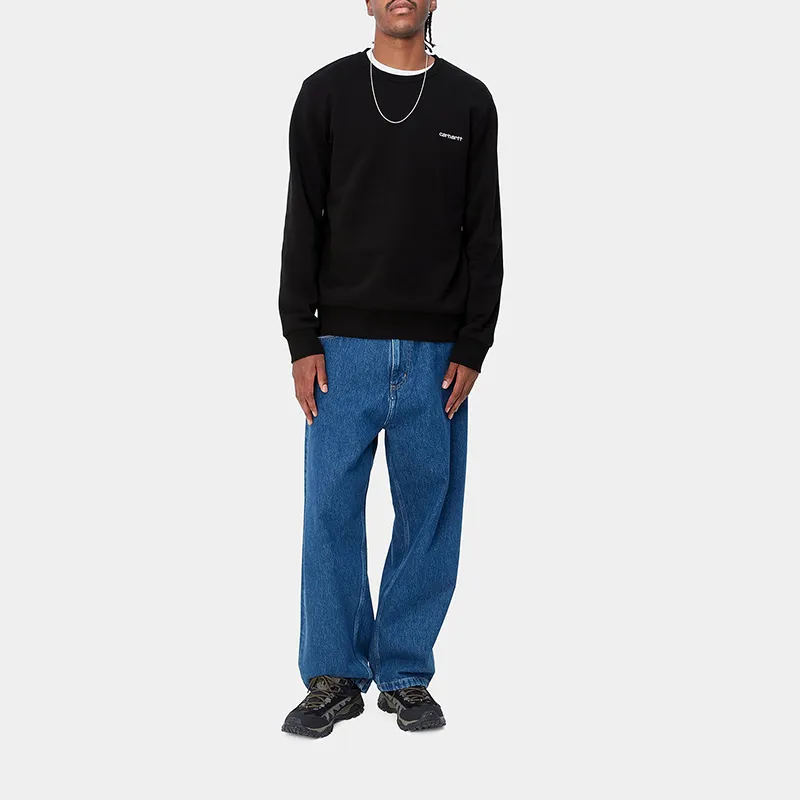 Carhartt WIP Script Embroidered Crewneck Sweatshirt-2
