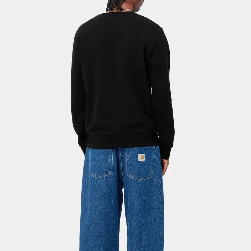 Carhartt WIP Script Embroidered Crewneck Sweatshirt-4