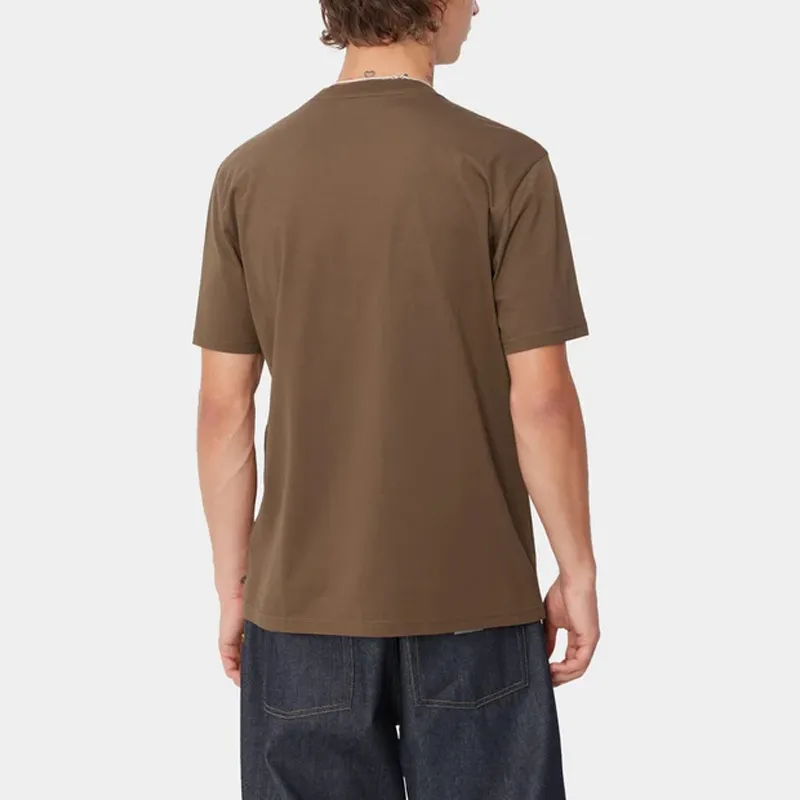 Carhartt WIP SS24 Move On Up T Shirt T Shirt Unisex Chocolate-3