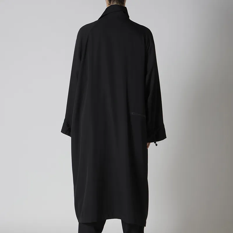 Yohji Yamamoto FW24 Coat Unisex Black-3