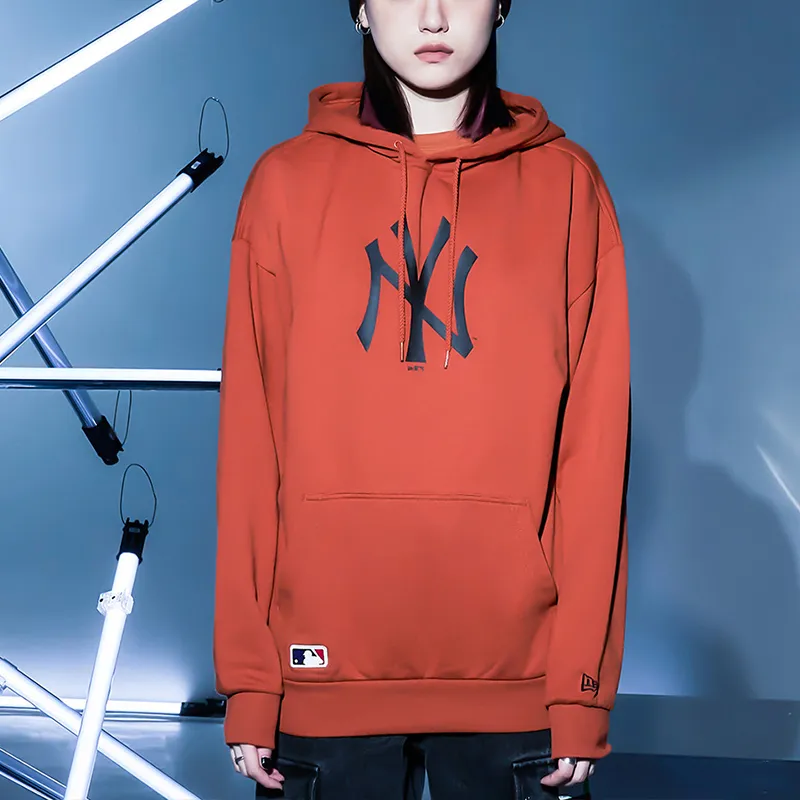 New Era Sweatshirt Unisex Brick Red-2