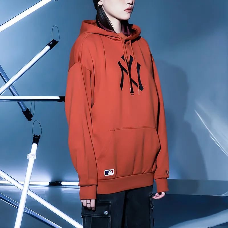 New Era Sweatshirt Unisex Brick Red-3