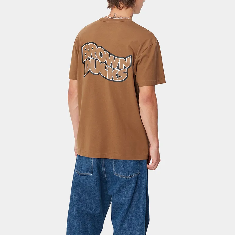 Carhartt WIP Duck Printed Crewneck T Shirt-4