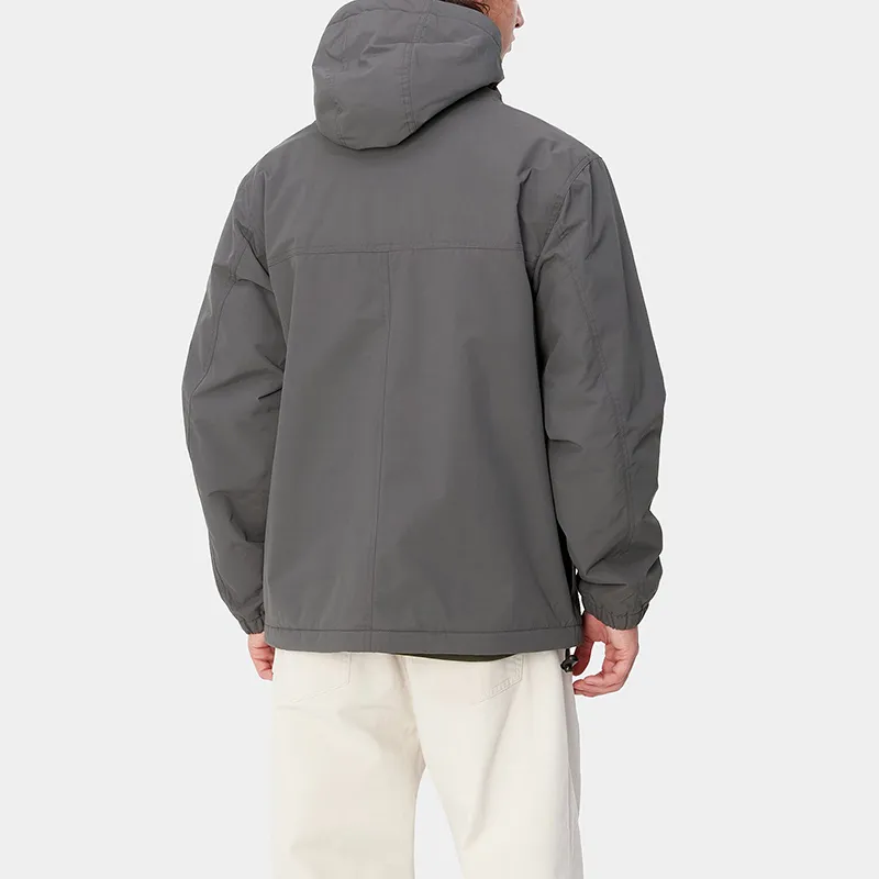 Carhartt WIP Windbreaker Pullover Winter Jacket Unisex Graphite-5