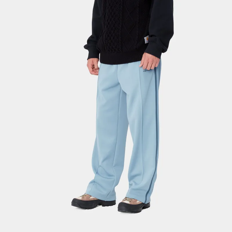 Carhartt WIP FW24 Bolan Sweat Pant Knitted Sweatpants Unisex Ice Blue-4