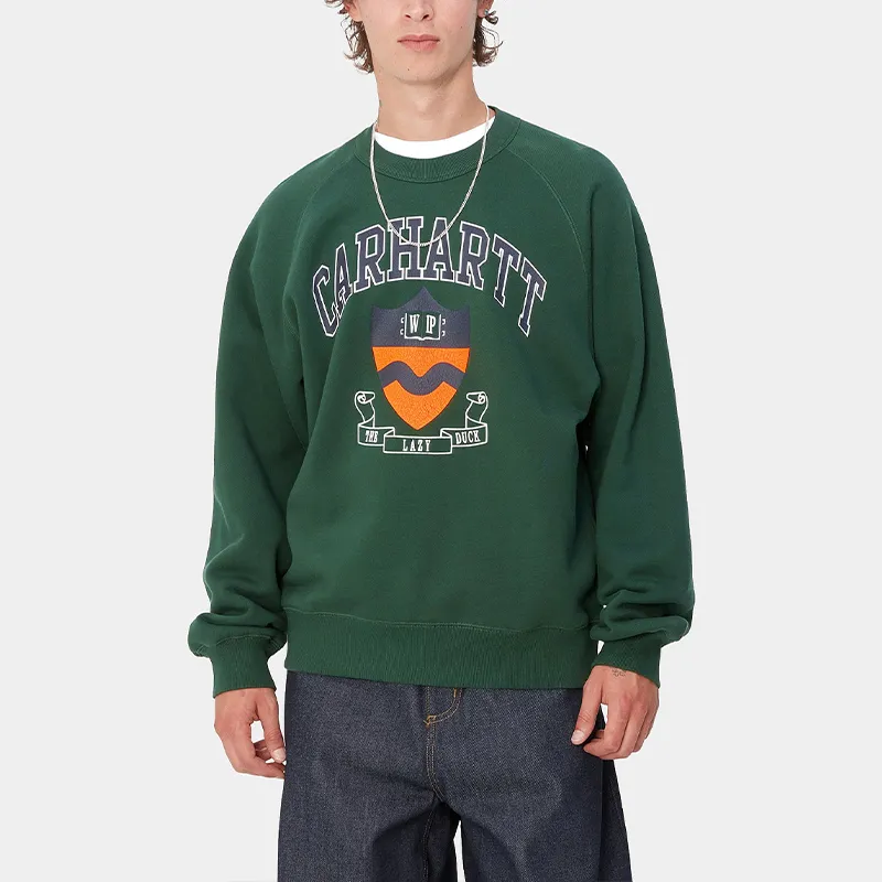 Carhartt WIP Lazy Duck Academy Crewneck Sweatshirt-3