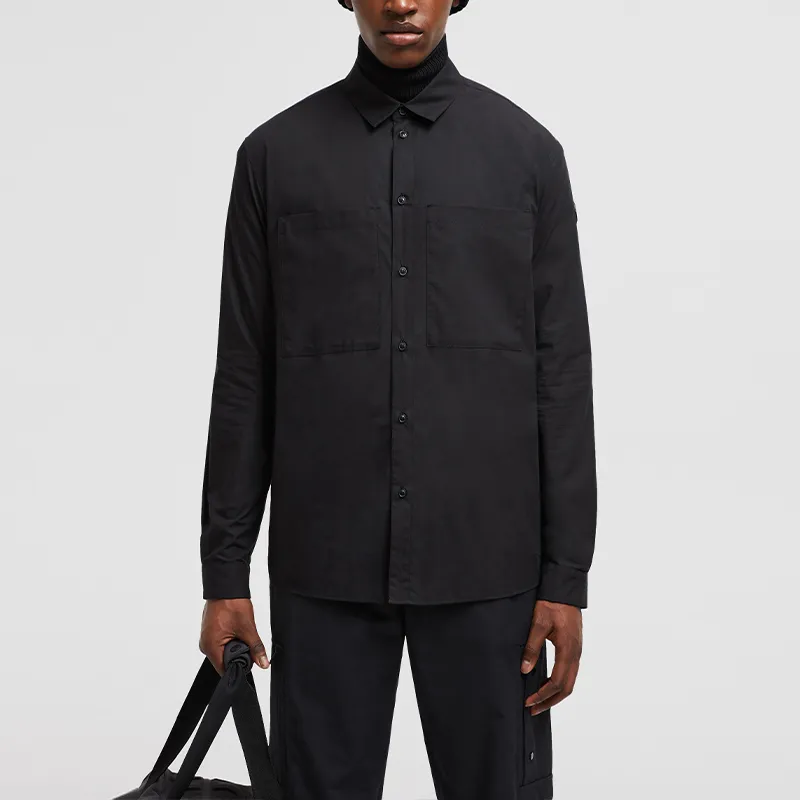 Moncler Collared Long Sleeve Shirt-1