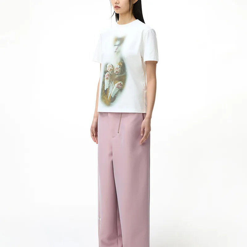 ADER ERROR Graphic print T shirt-4