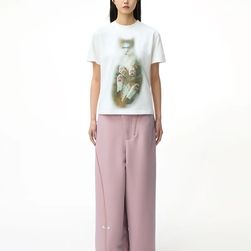 ADER ERROR Graphic print T shirt-2