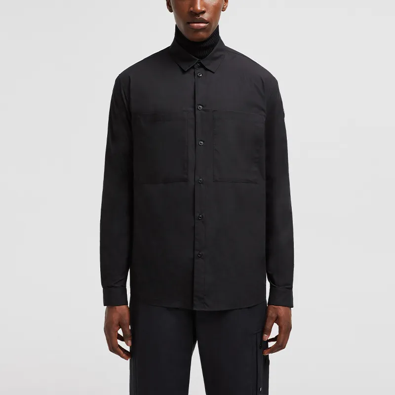 Moncler Collared Long Sleeve Shirt-2