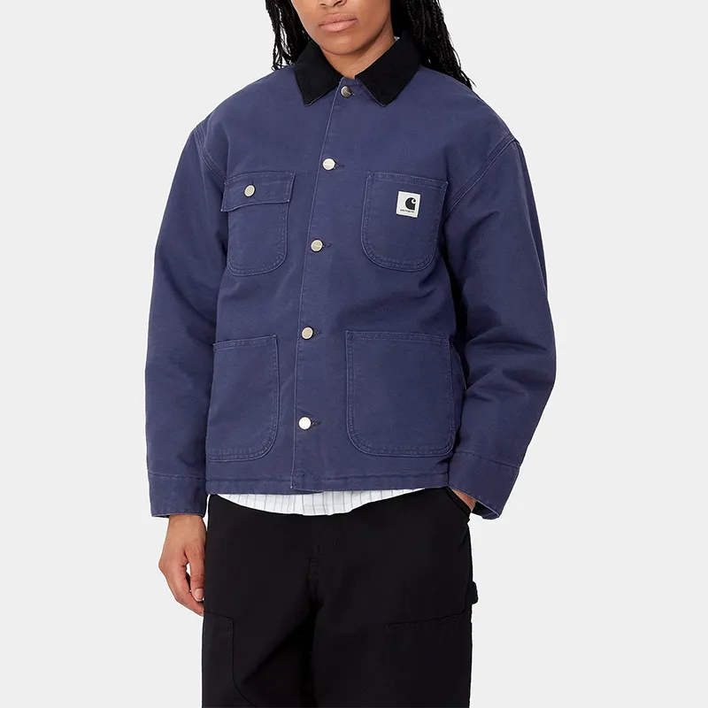 Carhartt WIP FW24 W' OG Michigan Coat Jacket Women's Blue-4