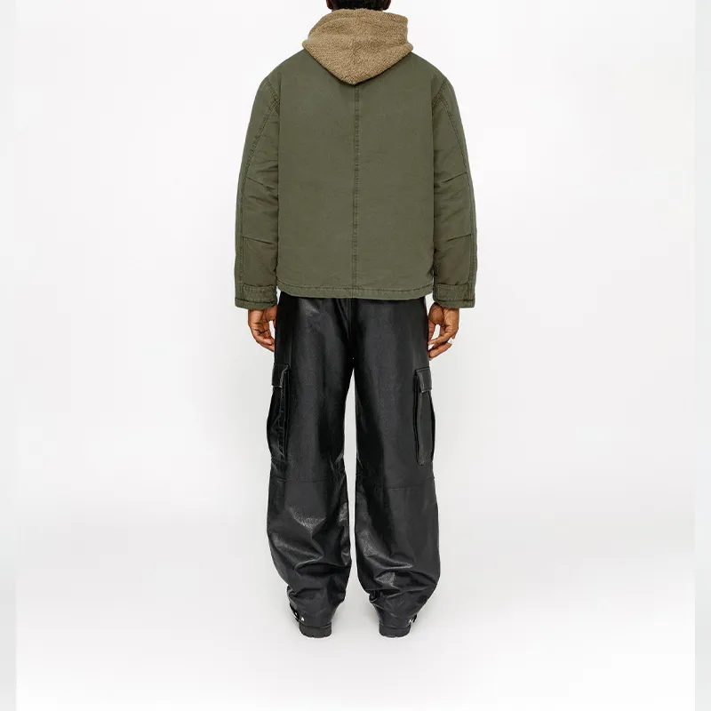 Stussy Military Cargo Leather Pant-5