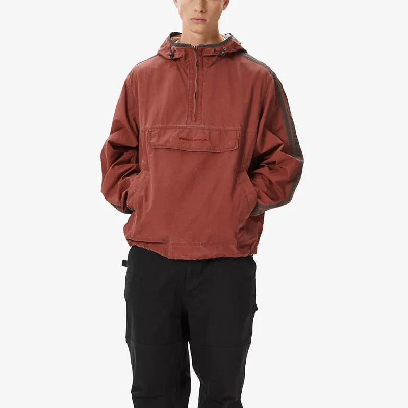 Thisisneverthat FW24 Anorak Jacket Jacket Unisex Red-2