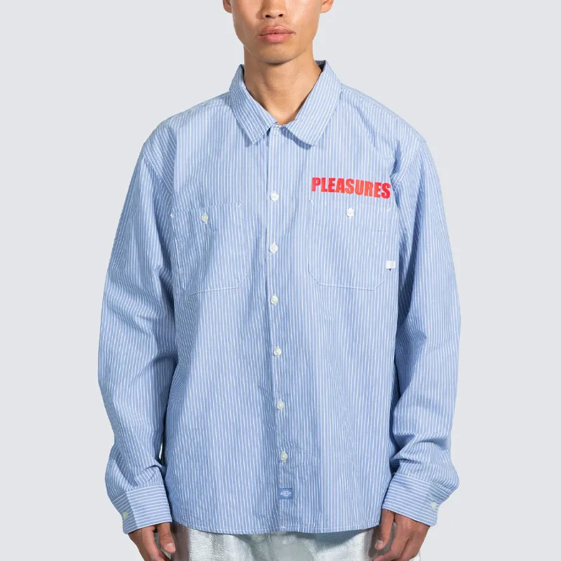 PLEASURES The Jesus And Mary Chain Collaboration Shirts Unisex Blue-2