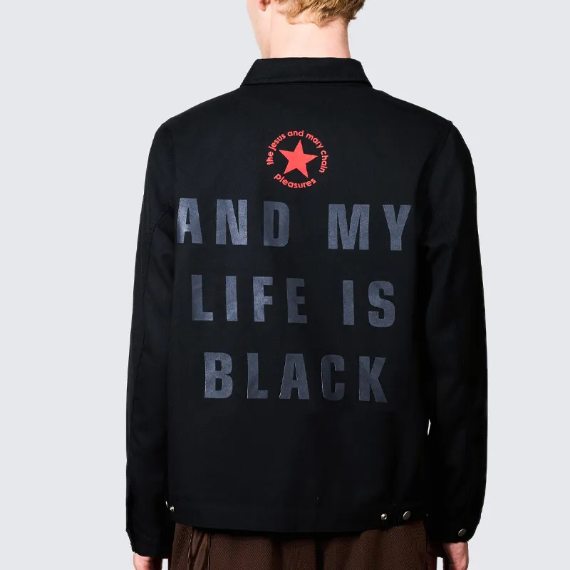 PLEASURES The Jesus And Mary Chain Collaboration Jackets Unisex Black-3